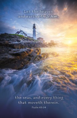 Picture of Inspirational Let the Heaven and Earth Praise Him Bulletin