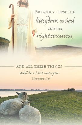 Picture of Inspirational Kingdom of God and His Righteousness Bulletin