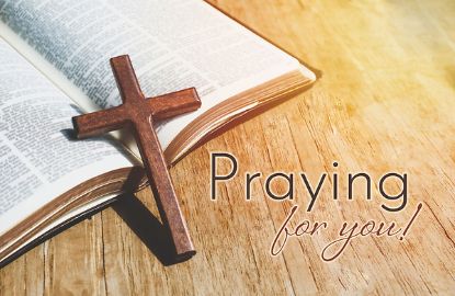Picture of Adults Praying for You I Thank My God Postcards