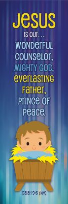 Picture of Kids Christmas Jesus Bookmarks