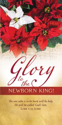 Picture of Glory to the Newborn King Christmas Off Envelope