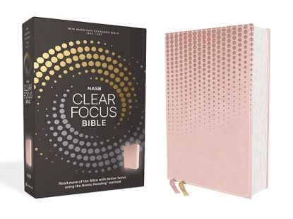Picture of Nasb, Clear Focus Bible, Leathersoft, Pink