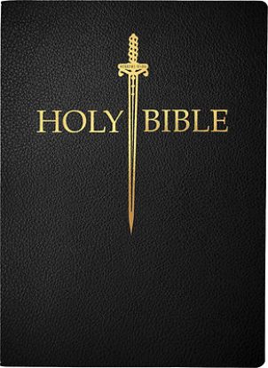Picture of KJV Sword Bible, Giant Print, Black Bonded Leather, Thumb Index