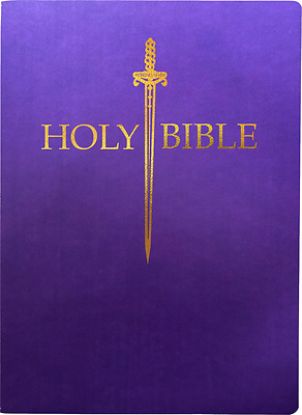 Picture of KJV Sword Bible, Giant Print, Purple Ultrasoft