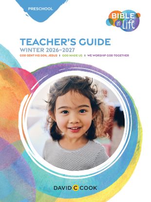 Picture of Bible in Life Preschool Teacher Guide Winter