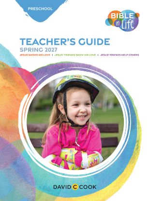 Picture of Bible in Life Preschool Teacher Guide Spring