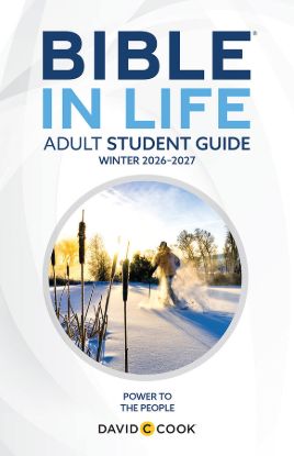 Picture of Bible in Life Adult Student Book Winter