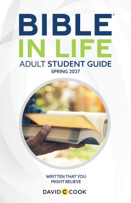 Picture of Bible in Life Adult Student Book Spring