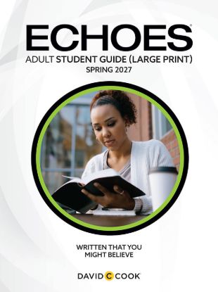 Picture of Echoes Adult Student Book Large Print Spring