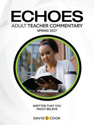 Picture of Echoes Adult Teacher Commentary Spring