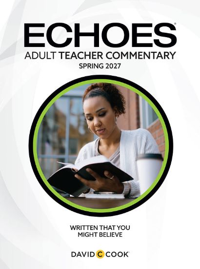 Picture of Echoes Adult Teacher Commentary Spring
