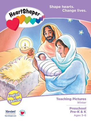 Picture of HeartShaper Preschool-PreK-K Teaching Pictures Winter