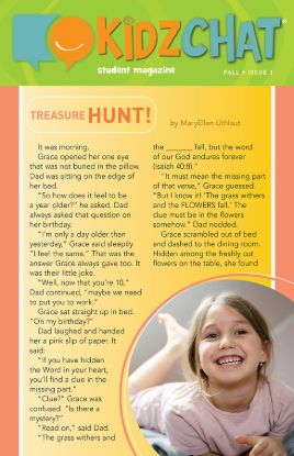 Picture of HeartShaper Middle Elementary Kidz Chat Take Home Papers PK5 Fall