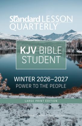 Picture of Standard Lesson Quarterly KJV Adult Student Book Large Print Winter