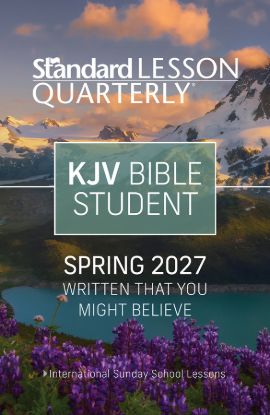 Picture of Standard Lesson Quarterly KJV Adult Student Book Spring