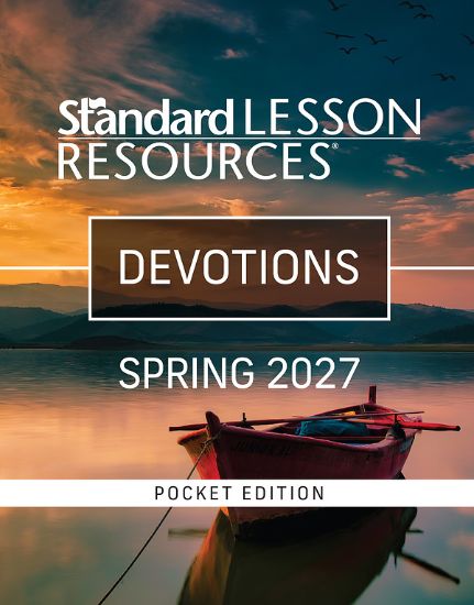 Picture of Standard Lesson Quarterly Adult Devotions Pocket Edition Spring