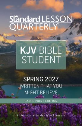 Picture of Standard Lesson Quarterly KJV Adult Student Book Large Print Spring