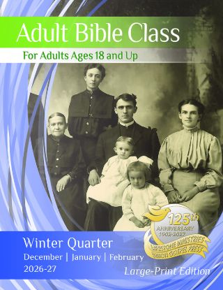 Picture of Union Gospel Adult Bible Student Large Print Winter 2026-27