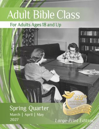 Picture of Union Gospel Adult Bible Student Large Print Spring 2027
