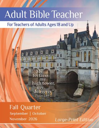 Picture of Union Gospel Adult Bible Teacher Large Print Fall 2026