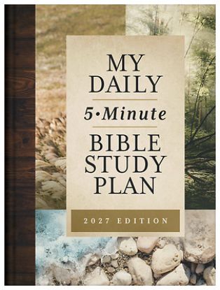 Picture of My Daily 5-Minute Bible Study Plan (for Men)
