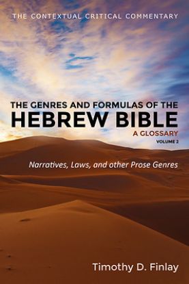 Picture of The Genres and Formulas of the Hebrew Bible