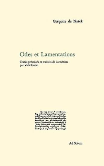 Picture of Odes et Lamentations