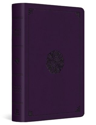 Picture of ESV Large Print Bible (Trutone, Lavender, Emblem Design)