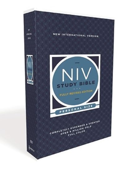 Picture of NIV Study Bible, Fully Revised Edition, Personal Size, Paperback, Red Letter, Comfort Print