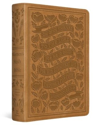 Picture of ESV Women's Study Bible (Trutone, Nubuck Caramel, 1 Chronicles 16