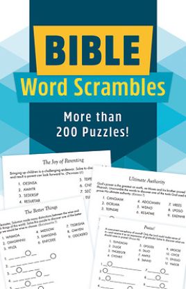 Picture of Bible Word Scrambles