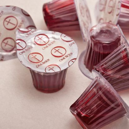 Picture of Communion Disposable Cups One Body Prefilled 250 Pack