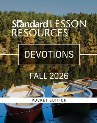 Picture of Standard Lesson Quarterly Adult Devotions Pocket Edition Fall