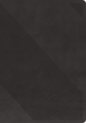 Picture of Santa Biblia Rvr60, Edición Zíper Con Referencias, Letra Grande (Sentipiel, Carbón, Letra Roja)