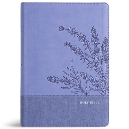 Picture of CSB Super Giant Print Reference Bible, Optimal Type, Digital Study Edition, Lavender Leathertouch