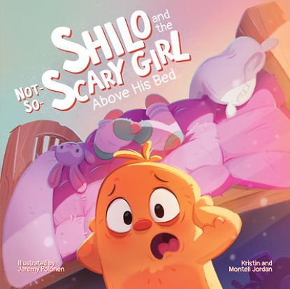 Picture of Shilo and the Not-So-Scary Girl Above His Bed