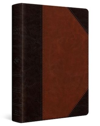 Picture of ESV Wide Margin Reference Bible, Red Letter (Trutone, Brown/Cordovan, Portfolio Design)