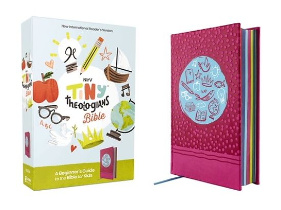 Picture of Nirv, Tiny Theologians Bible, Leathersoft Over Board, Pink, Comfort Print