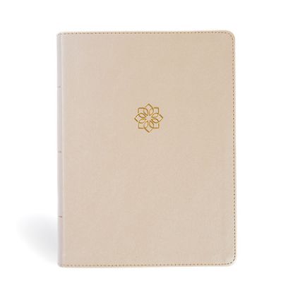 Picture of CSB Study Bible, Large Print, Digital Study Edition, Gold Leathertouch, Indexed