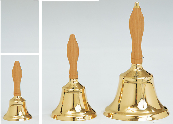 Koleys K197S Small Gold School Bell