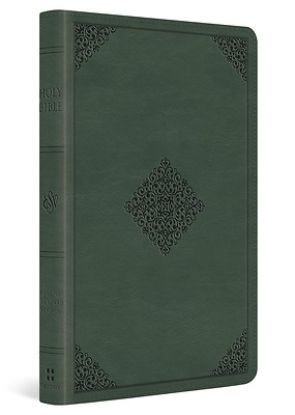 Picture of ESV Thinline Bible, Red Letter (Trutone, Quiet Forest, Ornament Design)