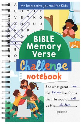 Picture of Bible Memory Verse Challenge Notebook