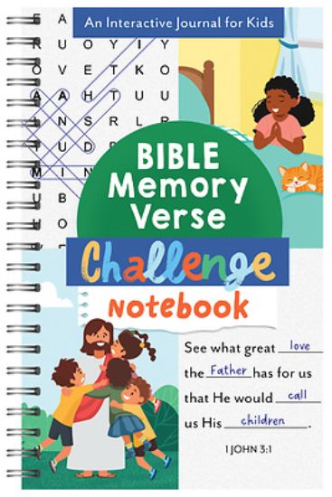 Picture of Bible Memory Verse Challenge Notebook
