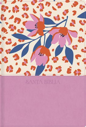 Picture of Rvr 1960 Letra Grande Tamaño Manual, Edición Especial, Rosa Floresta, Símil Piel