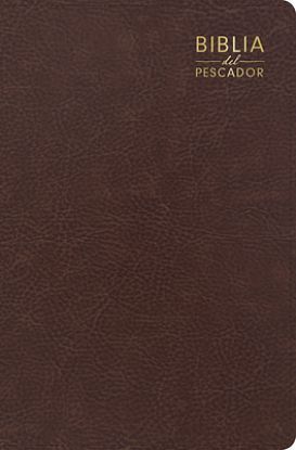 Picture of Rvr 1960 Biblia del Pescador, Letra Grande, Café, Símil Piel