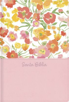 Picture of Rvr 1960 Letra Grande Tamaño Manual, Edición Especial, Rosa Primavera, Símil Piel