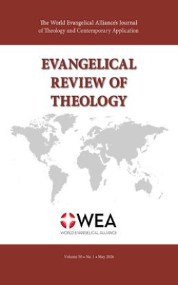 Picture of Evangelical Review of Theology, Volume 50, Number 1