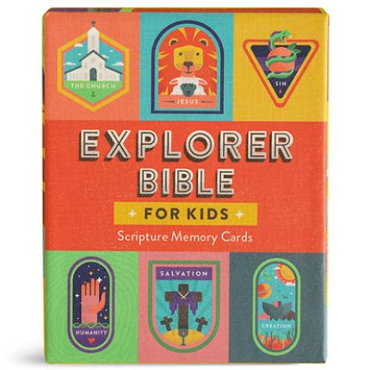 Picture of CSB Explorer Bible for Kids Scripture Memory Cards