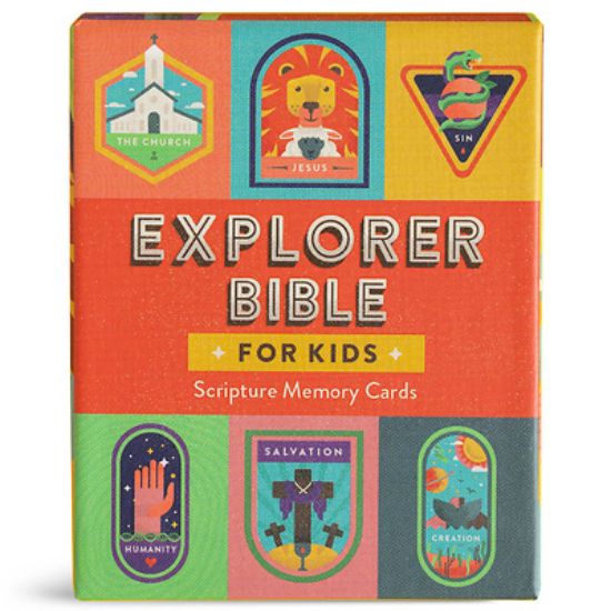 Picture of CSB Explorer Bible for Kids Scripture Memory Cards