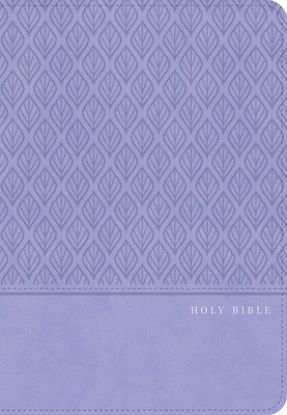 Picture of CSB Giant Print Reference Bible, Optimal Type, Digital Study Edition, Lavender Leathertouch